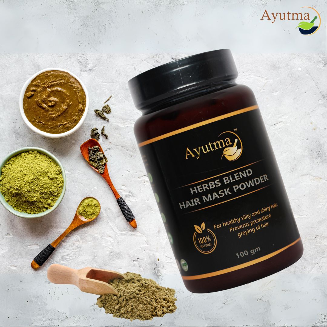 Herbs Blend Hair Mask Powder (100gm)