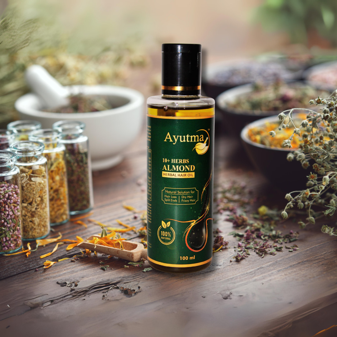 10+Herbs Almond Hair Oil (100ml)