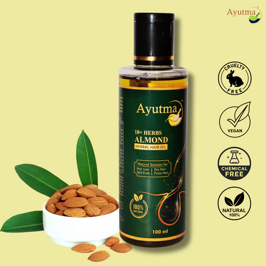 10+Herbs Almond Hair Oil (100ml)