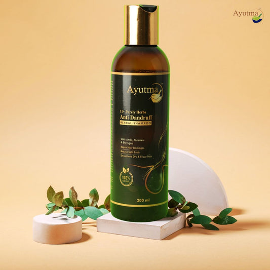 11+ Purely Herbs Anti Dandruff Herbal Shampoo (200ml)